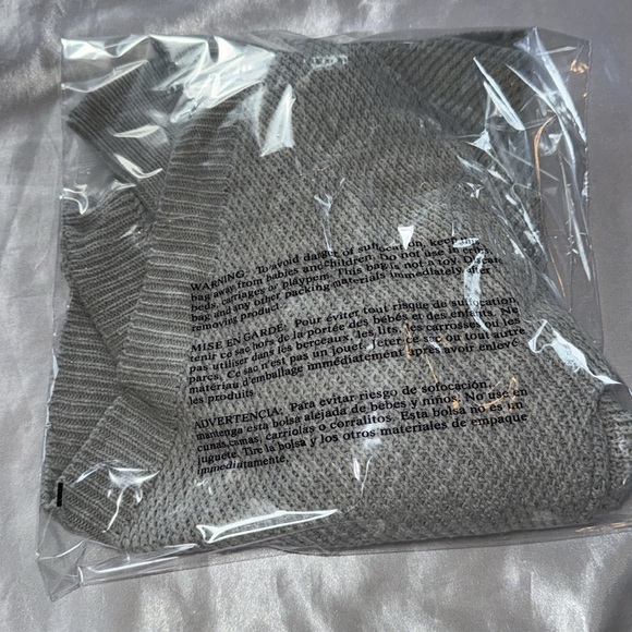 Sienna Sky - Gray Knit Sweater - - Picture 2 of 6